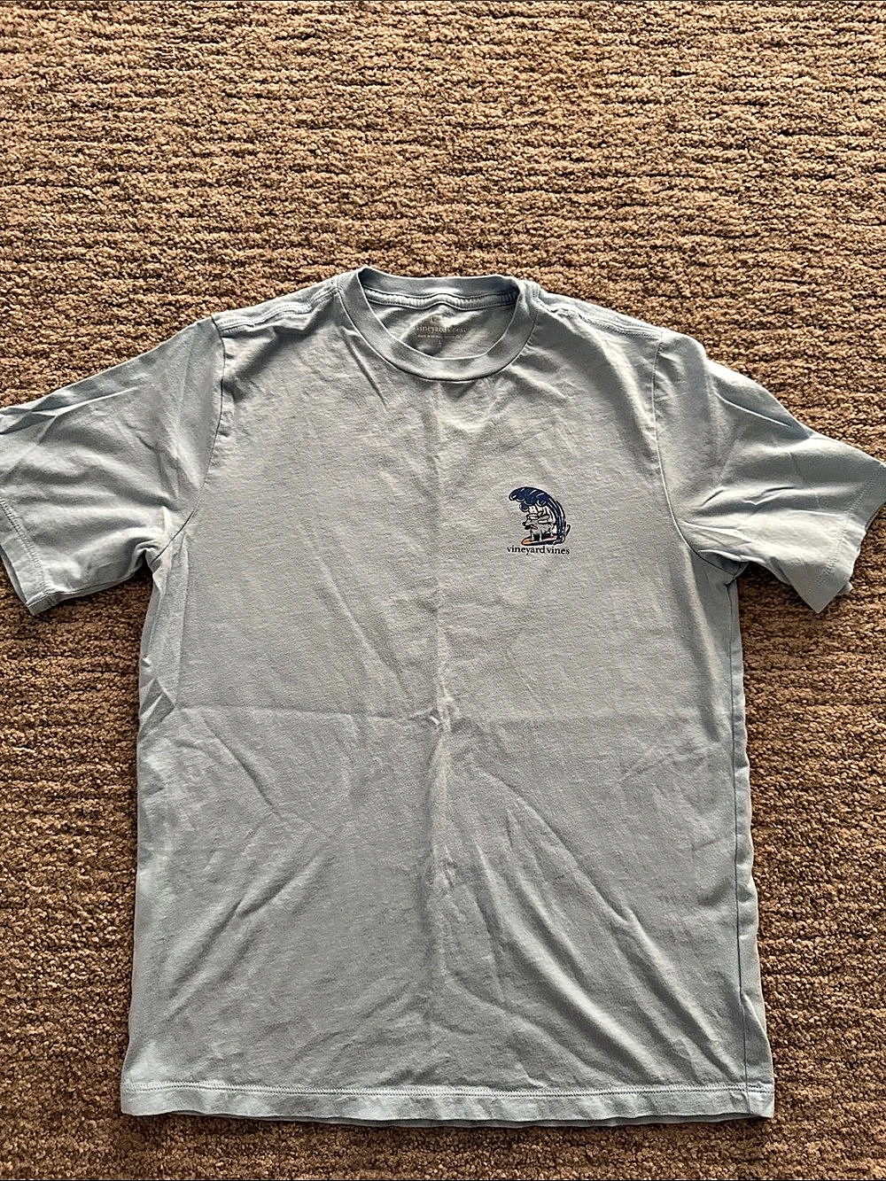 vineyard vines Dog Days Stay Salty Surf Dog Graphic Tee